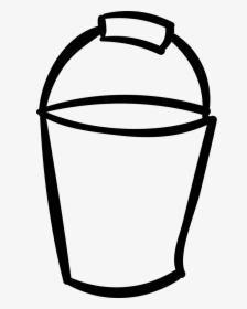 Transparent Bucket Of Water Clipart - Bucket Icon Png, Png Download, Free Download