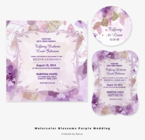 Elegant Floral Wedding Design With Soft Watercolor - Bachelorette Party, HD Png Download, Free Download
