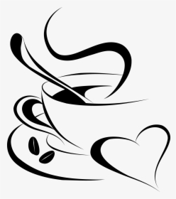 Coffee Cup Silhouette Png 100 Coffee Cup Silhouette - Taza De Cafe Png, Transparent Png, Free Download