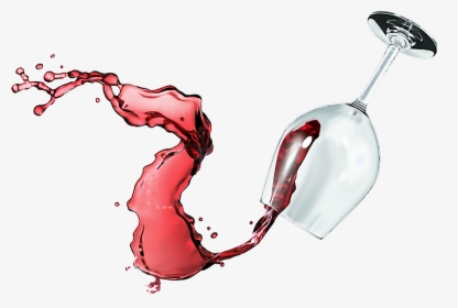 #spilledwine #spilled#wine#glass - Wine Glass Break Png, Transparent Png, Free Download