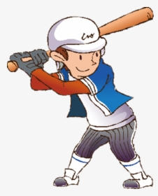 Cartoon Athlete Baseball - Cartoon Picture Of Athlete, HD Png Download, Free Download