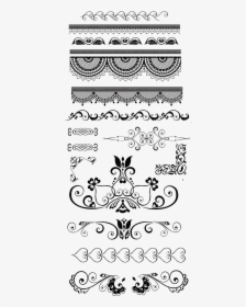 Hindu Wedding Clipart Png - Decorative Scroll, Transparent Png, Free Download