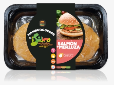 Hamburguesa Salmon Y Merluza Lidl, HD Png Download, Free Download