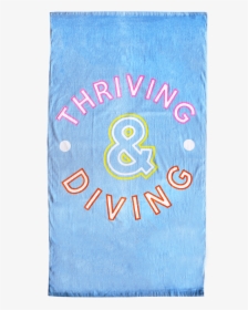 Packed Party Thriving And Diving Beach Towel Home - Beach Towel With Transparent Background, HD Png Download, Free Download