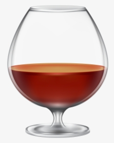 Transparent Spilled Wine Glass Png - Brandy Glass Png, Png Download, Free Download