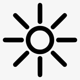 Rain Png Transparent -png File - Sun Icon Png Free, Png Download, Free Download