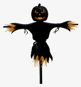 #scarecrow #scary #halloween #pumpkin - Transparent Background Scarecrow Png, Png Download, Free Download