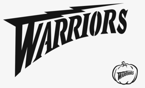Warriors Logo Black And White, HD Png Download, Free Download