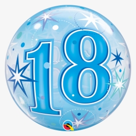 18th Birthday Balloon In A Box - Circle, HD Png Download, Free Download