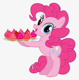 Pinkie Pie Holding A Cupcakes, HD Png Download, Free Download