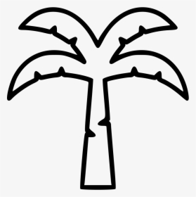 Coconut Tree - Coconut Tree Icon Free, HD Png Download, Free Download