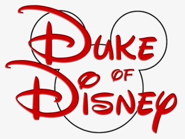 Duke Of Disney - Calligraphy, HD Png Download, Free Download