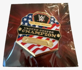 Wwe Slam Crate United States Champion Wrestling Pin - Wwe United States Championship, HD Png Download, Free Download