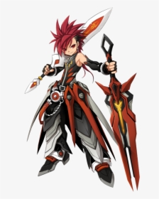 Anime Characters With Sword, HD Png Download, Free Download