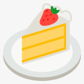 Slice Of Cake Emoji, HD Png Download, Free Download