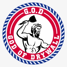 God Of Drywall - Emblem, HD Png Download, Free Download
