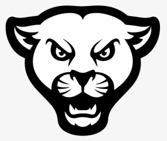 Cougar Black And White Clipart, HD Png Download, Free Download