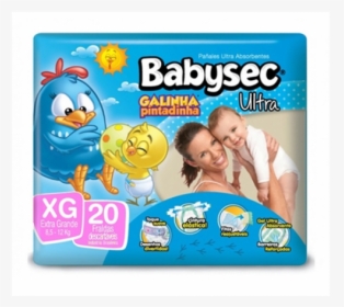 Fralda Babysec Galinha Pintadinha Xg " title="fralda - Babysec Premium, HD Png Download, Free Download