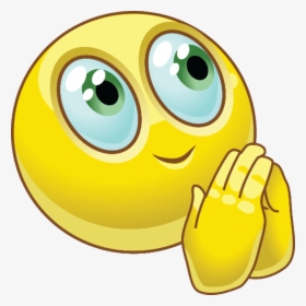Hand Emoji Clipart Emogi - Praying Emoji, HD Png Download, Free Download