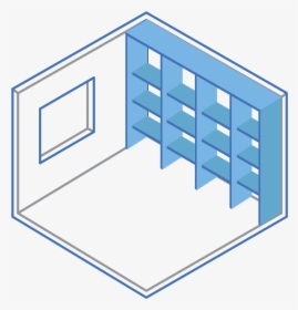 Built-in Shelfs - Furniture, HD Png Download, Free Download