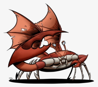 Tom The Bat Crab By Gray Day D7h0nzi-pre - Crab Bats, HD Png Download, Free Download