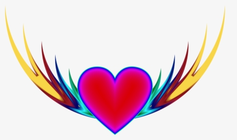 Heart,love,organ - Love Sayap, HD Png Download, Free Download