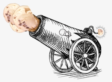 Flavor Photo - Drawn Modern Cannon, HD Png Download, Free Download