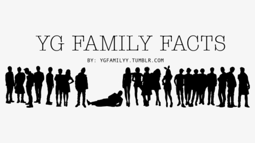 #101 G Dragon Is One Of The First Few People (& Youngest) - Family Tumblr Picture Silhouette, HD Png Download, Free Download