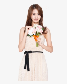 Yoona Hd Png - Tiffany Hwang Holding A Flower, Transparent Png, Free Download