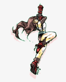 Punchy Tifa From January - Illustration, HD Png Download, Free Download