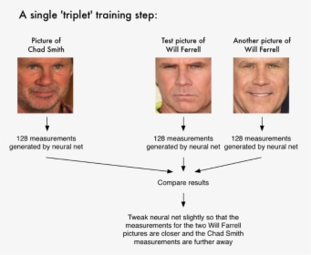 Steps Of Facial Recognition, HD Png Download, Free Download