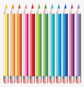 Colour Pencil Set Transparent Background, HD Png Download, Free Download