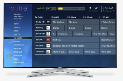Btv Tv Guide - Led-backlit Lcd Display, HD Png Download, Free Download