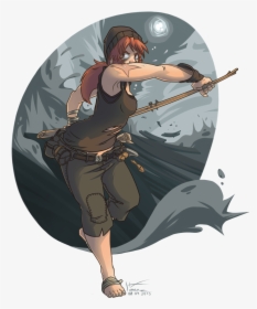 A Temper Like A Crashing Wave - Cartoon, HD Png Download, Free Download
