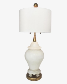 M#century Modern Carved Alabaster Table Lamp By Marbro, - Lampshade, HD Png Download, Free Download