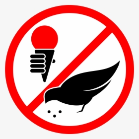 Do Not Feed The Birds Sign, HD Png Download, Free Download