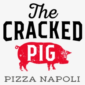 Cracked Pig Logo - Domestic Pig, HD Png Download, Free Download