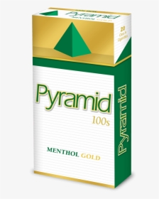 Pyramid 100s Menthol Gold - Pyramid, HD Png Download, Free Download