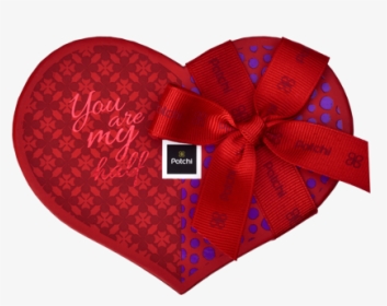 Small Red Heart Chocolate Gift Box - Heart, HD Png Download, Free Download
