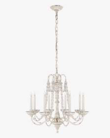 White Chandelier 8 Light, HD Png Download, Free Download