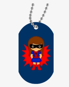 Spider Girl Un5588 White Dog Tag - Navy Dog Tag Clip Art, HD Png Download, Free Download