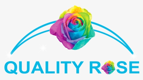 Quality Rose - Rainbow Flower Hd Png, Transparent Png, Free Download