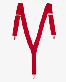 Red Suspenders - Strap, HD Png Download, Free Download