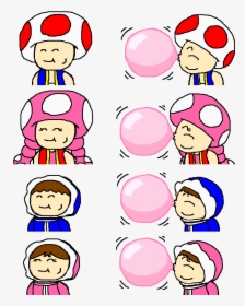 Blowing Bubble Gum Fun By Pokegirlrules - Cartoon, HD Png Download, Free Download