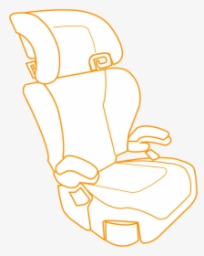 Booster Seats Are For Older Children Who Have Outgrown - Illustration, HD Png Download, Free Download