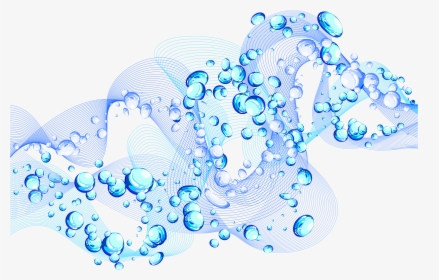 Drop Droplets Transprent - 波浪 线, HD Png Download, Free Download