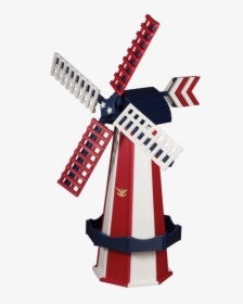 Patriotic Poly Garden Windmill - Lawn Ornament, HD Png Download, Free Download