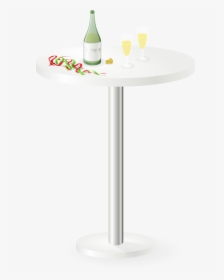 Pub Table - Full Table With Drinks And Food Transparent, HD Png Download, Free Download