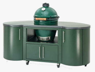 Big Green Egg 76 In Custom Cooking Island, HD Png Download, Free Download