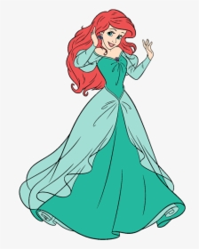 Image Transparent Stock Ariel Clipart Outline - Princess Gif Png, Png Download, Free Download